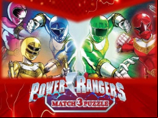 Power Rangers Match 3 Puzzle