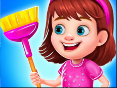 Princess Messy House Cleaning